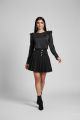 Bluza dama  neagra  cu pietricele IT-BL18T