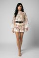 Costum cu imprimeu floral IT-CS05J