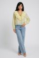 Camasa galbena cu volanase IT-CM13J