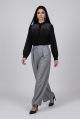 Pantaloni dama largi gri IT-PL12A