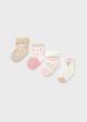 Set roz 4 sosete nou-nascut MAYORAL 9917 MY-SOS53F