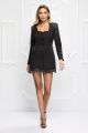 Rochie sacou neagra BBY-R07J