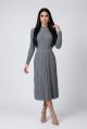 Rochie tricot gri IT-RL04F