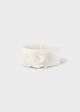 Bentita cu floare nou-nascut fetita ivory MAYORAL 9133 MY-BENT01Z