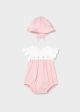 Costumas nou nascut fetita roz MAYORAL 1602 MY-SL01J
