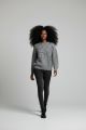 Pulover gri cu model IT-BL106F