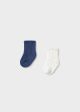Sosete albe-bleumarin nou-nascut MAYORAL 9050 MY-SOS11J