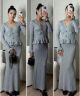 Set gri bluza si fusta IT-CS01F