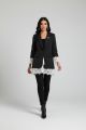 Sacou negru cu dantela alba IT-SC05J