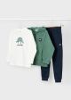 Trening verde cu tricou baiat MAYORAL 4806 MY-TRG23F