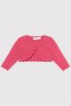Bolero roz tricot basic Ecofriends new born fata 00318 MYBO01X