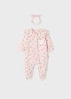 Pijama roz cu buline ECOFRIENDS fata MAYORAL 1614 MY-BD05C