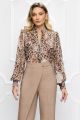 Camasa animal print din voal BBY-BL01F