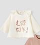 Bluza ivory maneca lunga ECOFRIENDS nou-nascut fata 2060 MY-BL06y