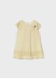 Rochie pliuri galbena fata MAYORAL 1907 MY-R37A