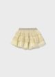 Fusta aurie tul plisata bebe 1901 MY-FS01A