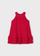 Rochie rosie pliuri fata MAYORAL 3915 MY-R29A