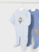 Pijama din catifea bleu bebe baiat MAYORAL 2719 MY-PIJA08F