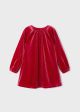 Rochie rosie catifea sclipici fetita MAYORAL 4923 MY-R15F