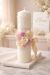 Lumanare cu detalii roz NB-LUMANARE01V 1219