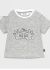 Tricou gri maneca scurta nou-nascut baiat 1075 MY-BL35X