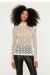 Bluza din dantela crem deschis IT-BL28F