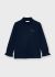 Bluza bleumarin guler inalt ECOFRIENDS basic fata cu ECOVERO 00145 MYBL74Y