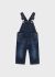 Salopeta lunga ECOFRIENDS denim bebe baiat 2607 MY-SL05Y 