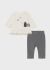 Set leggings volanase nou-nascut fata 2708 MY-SET23Y 