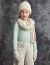 SET BEJ CACIULA-ESARFA JACQUARD 05909 AB-SET02Y