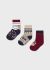 Set 3 perechi de sosete fox bebe baiat 10095 MY-SOS04Y