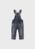 Salopeta lunga denim moale pentru bebe ECOFRIENDS 2653 MY-SL03M