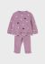 Set  lila cu pantaloni si pulover tricot bebe MAYORAL 2549 MY-CS04P