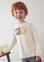 Bluza crem litere basic baiat MAYORAL 173 MY-BL02F