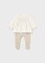 Set tricot crem bebe fata MAYORAL 2553 MY-SET01F