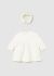 Rochie ivory cu bentita nou-nascut MAYORAL 2803 MY-R01F