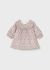 Rochie catifea cu imprimeu cirese nou-nascut MAYORAL 2822 MY-R06F