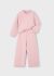 Trening bluza si pantaloni roz fata MAYORAL 4896 MY-TRG14F