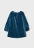 Rochie albastra catifea sclipici fetita MAYORAL 4923 MY-R15F