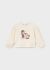 Bluza imprimeu calut ivory MAYORAL 2002 MY-BL61Z 