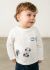Bluza alba cu imprimeu MAYORAL 2007 MY-BL44Z