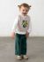 Set 3 piese cu pantaloni verzi catifea MAYORAL 2559 MY-SET46Z