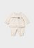 Set crem pantaloni nou-nascut fetita MAYORAL 2756 MY-SET03Z