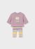 Set cu colanti nou-nascut lila MY-SET06Z