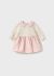 Rochie din tricot roz combinata nou-nascut MAYORAL 2801 MY-R06Z
