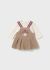 Rochie nou-nascut maro cu ursulet MAYORAL 2803 MY-R07Z