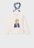 Bluza cu esarfa albastra fetita MAYORAL 4002 MY-BL27Z