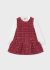 Rochie fetita cu carouri rosieMAYORAL 4929 MY-R17A