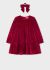Rochie din catifea cu elastic de par fetita MAYORAL-R20Z