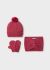 Set caciula, manusi si fular tricotate roz MAYORAL 10258 MY-CACIULA07Z